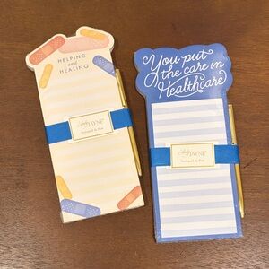 Two Lady Jayne Notepad and Pen Sets